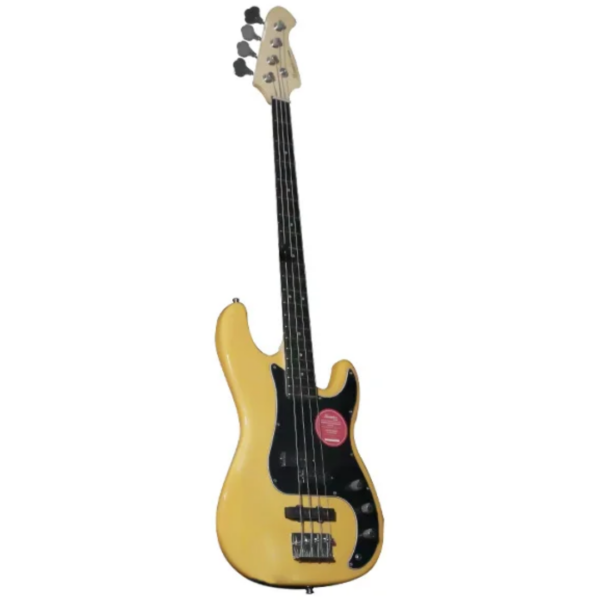 Bajo eléctrico Memphis EB-224 Natural, diseño vintage con sonido versátil y potente, disponible en Latin Music, tienda oficial con garantía y seguridad.